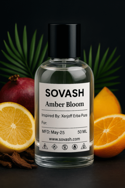 Amber Bloom | Radiant Fruity Amber Perfume