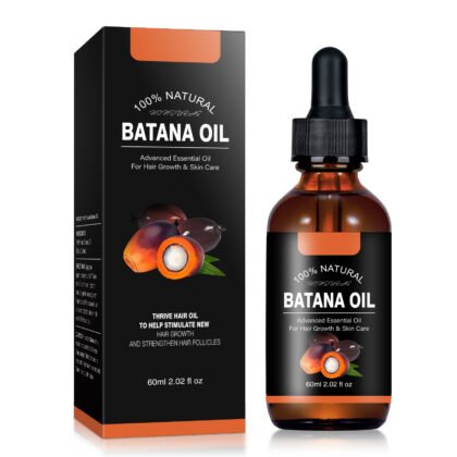 Batana Oil - 100% Pure & Natural from Honduras for Hair Growth, Eliminates Split Ends, Enhances Radiance & Nourishment for All Hair Types, 2.02 fl oz